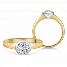 Sofia Diamonds Zlaty Zasnubny Prsten S Diamantom 0 70 Ct 10371