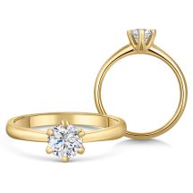 Sofia Diamonds Zlaty Zasnubny Prsten S Diamantom 0 70 Ct 2