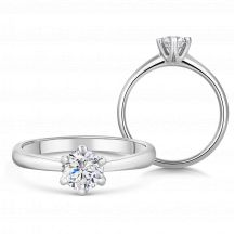 Sofia Diamonds Zlaty Zasnubny Prsten S Diamantom 0 70 Ct