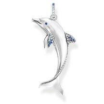 Thomas Sabo Privesok Dolphin With Blue Stones