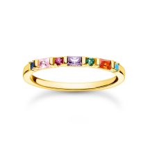Thomas Sabo Prsten Ring Colourful Stones Gold 2